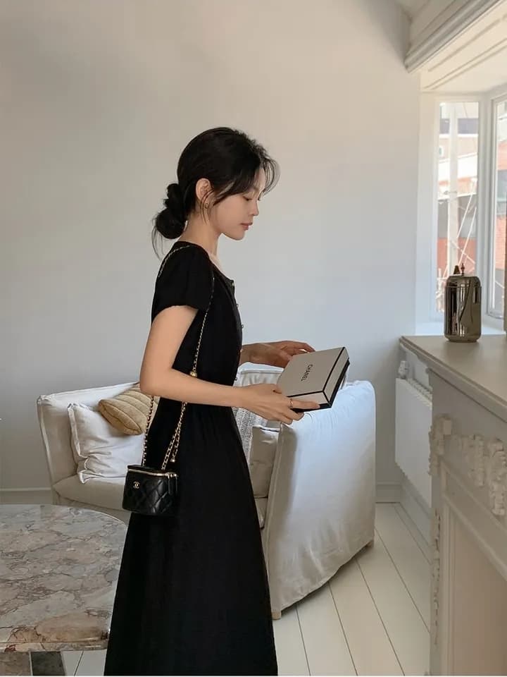 쉬폰 원피스 상세 이미지 7