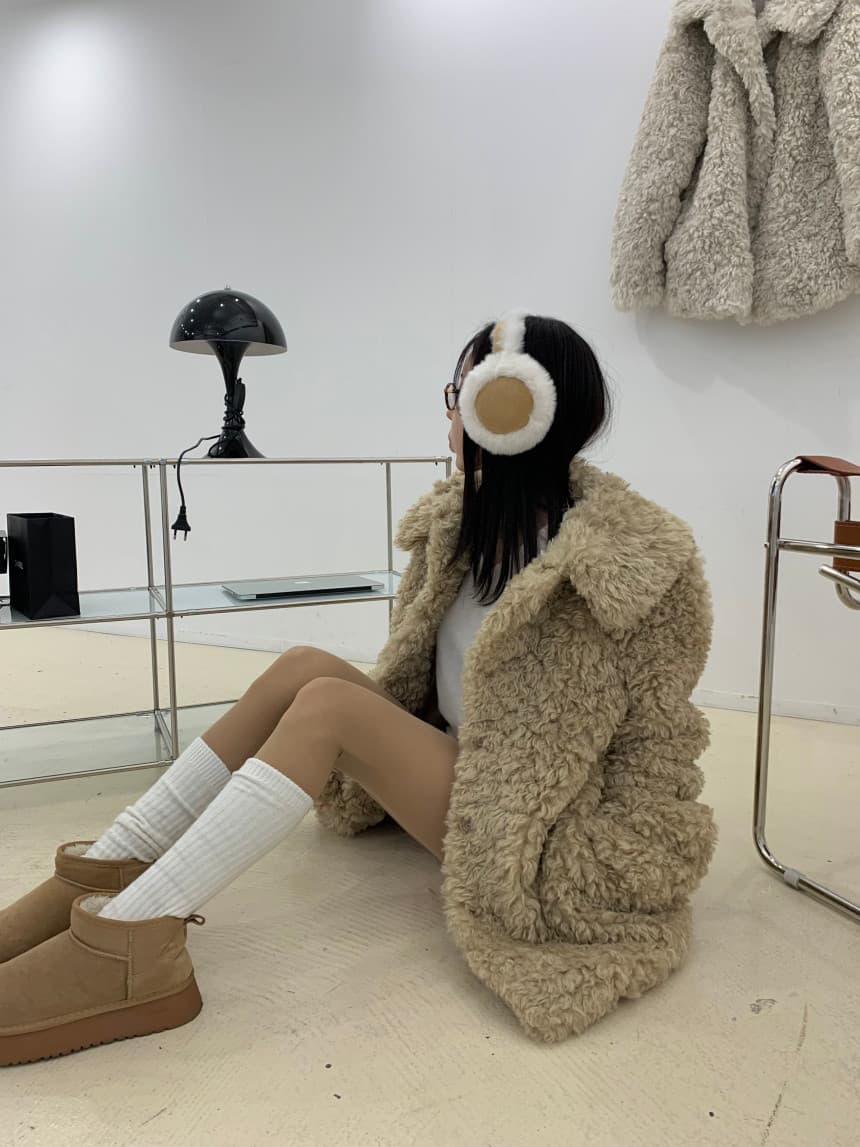 컬리 퍼 가디닝 자켓 상세 이미지 9