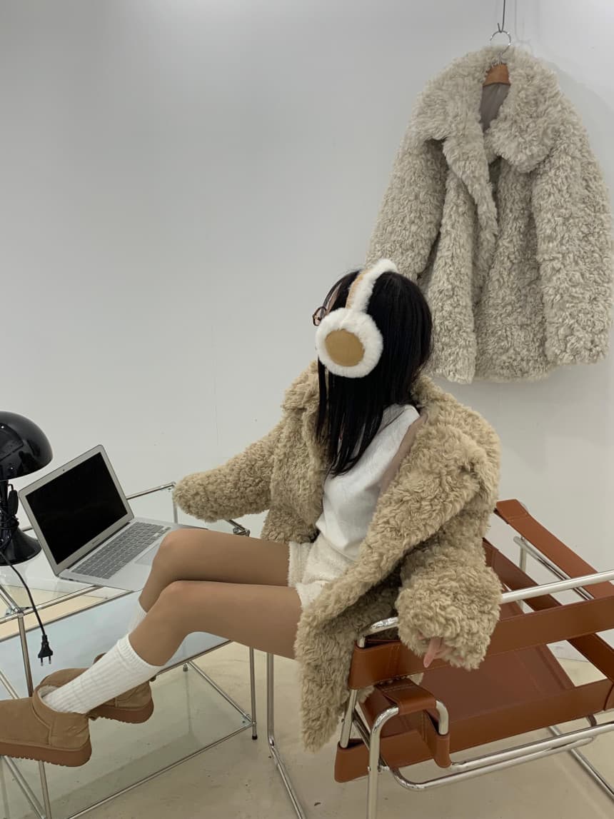 컬리 퍼 가디닝 자켓 상세 이미지 14