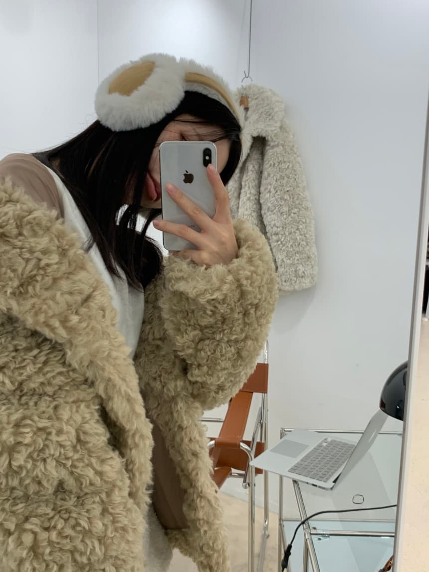 컬리 퍼 가디닝 자켓 상세 이미지 23
