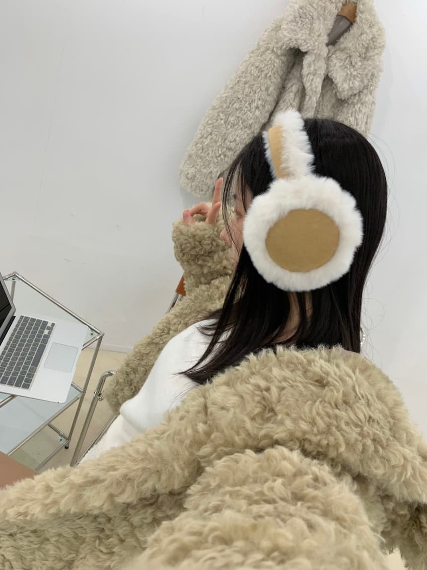 컬리 퍼 가디닝 자켓 상세 이미지 24