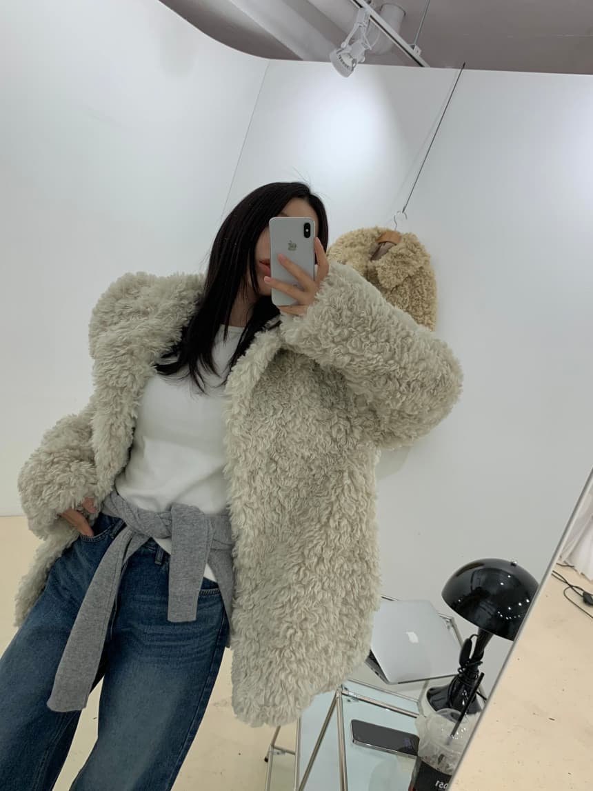 컬리 퍼 가디닝 자켓 상세 이미지 30