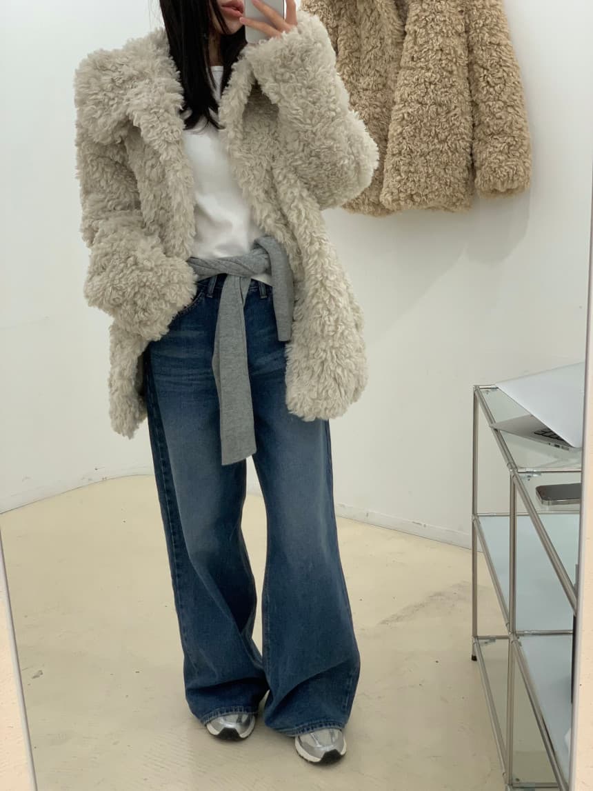 컬리 퍼 가디닝 자켓 상세 이미지 31