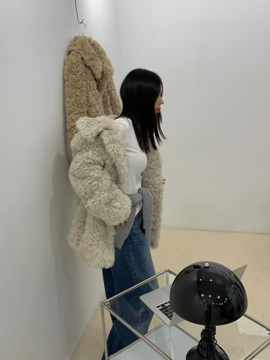 컬리 퍼 가디닝 자켓 상세 이미지 32