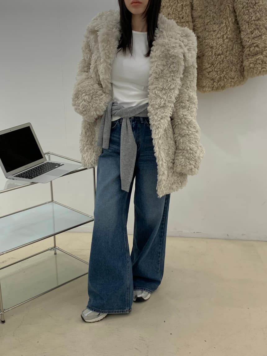 컬리 퍼 가디닝 자켓 상세 이미지 36