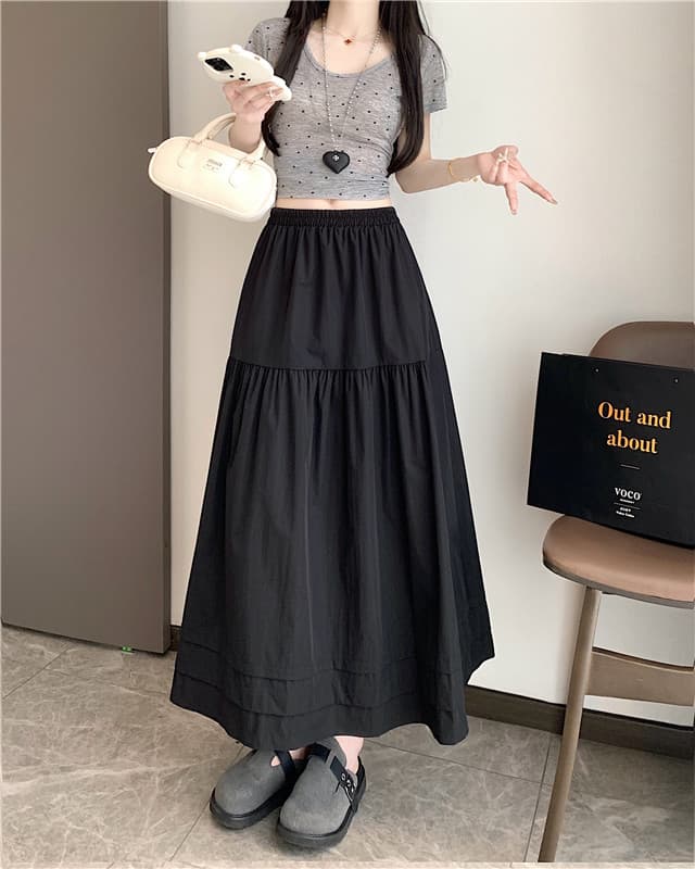고무줄 블랙 반바지 상세 이미지 12