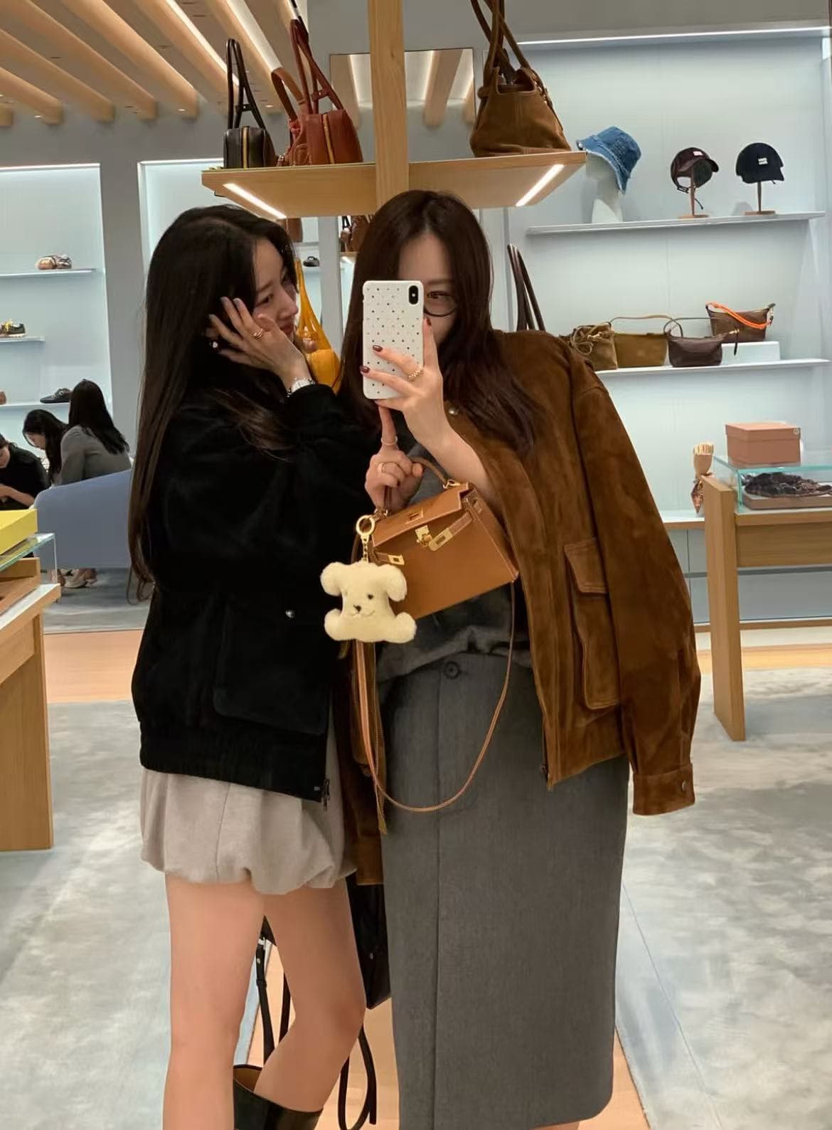 레트로 폴드 칼라 포켓 자켓 상세 이미지 5