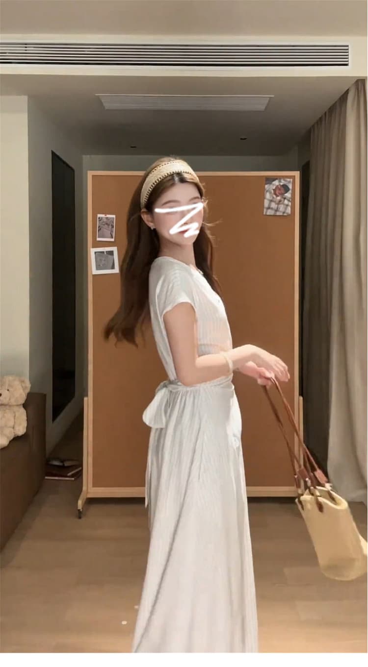 스트라이프 셔츠 원피스 상세 이미지 5