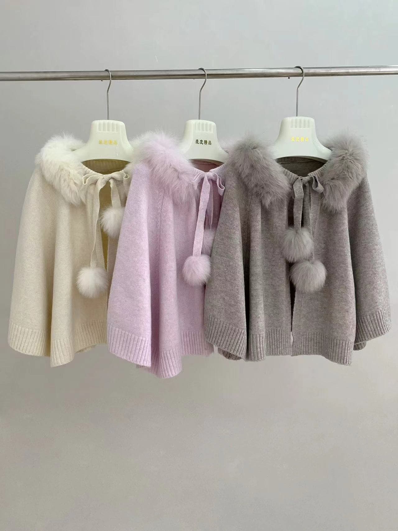 울 소재 라운드넥 가디건 (3color) 상세 이미지 6