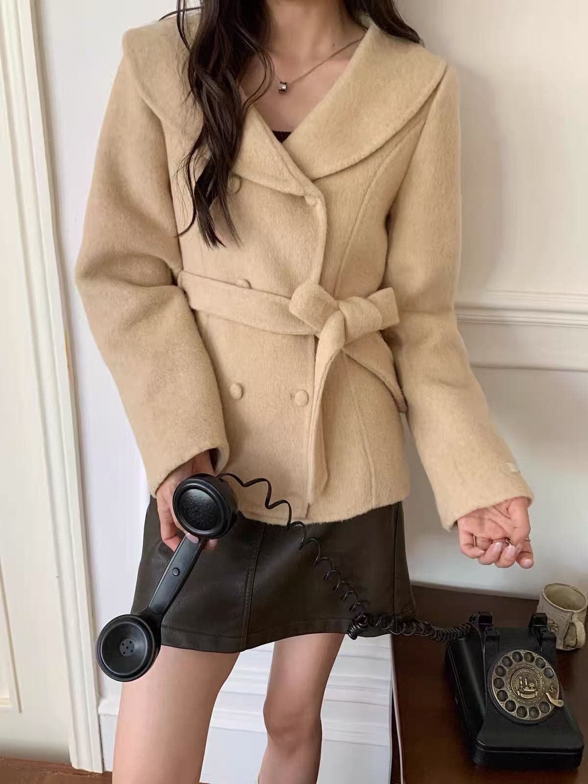 빈티지 울 블레이저 코트 (5color) 상세 이미지 5