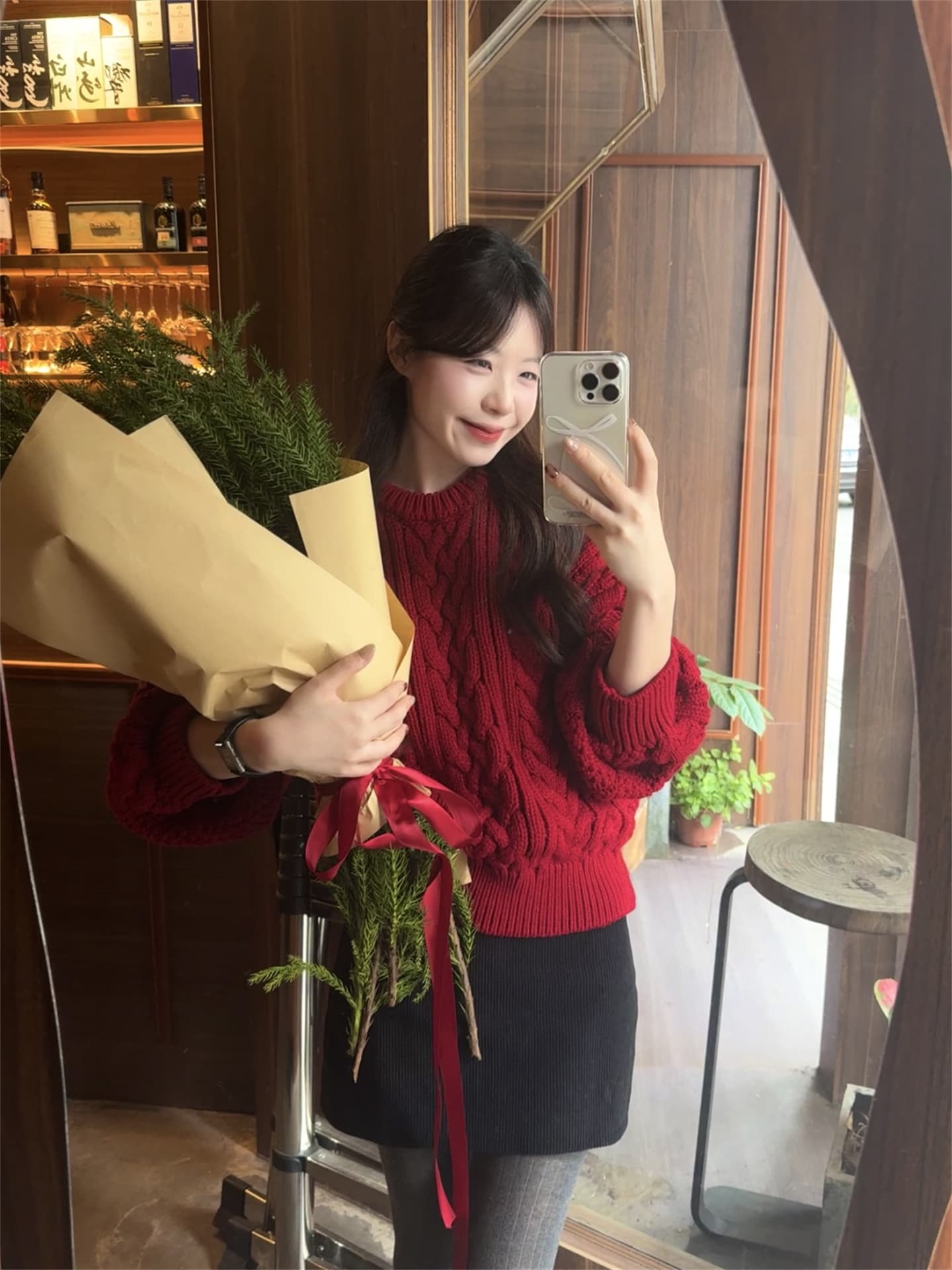 가을겨울 여자 니트 셔츠 상세 이미지 1