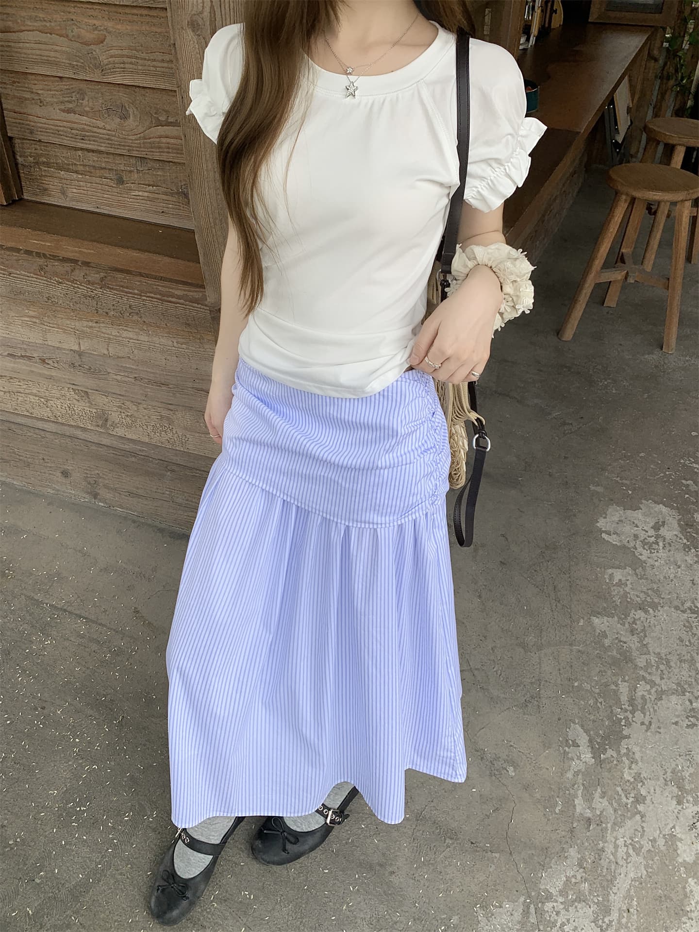 플레어 스커트 세트 상세 이미지 14