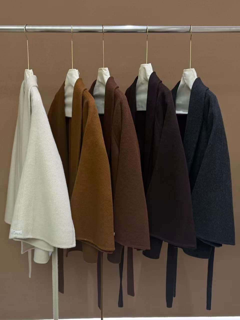 울 혼방 더블 코트 (5color) 상세 이미지 3