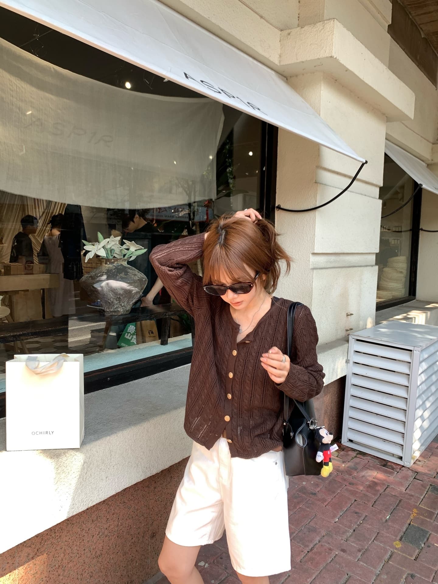 빈티지 라운드넥 가디건 세트 상세 이미지 30