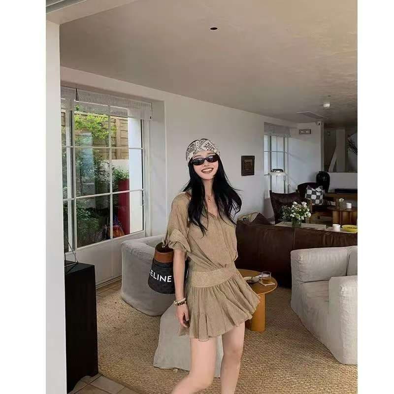 셔츠 원피스 상세 이미지 5