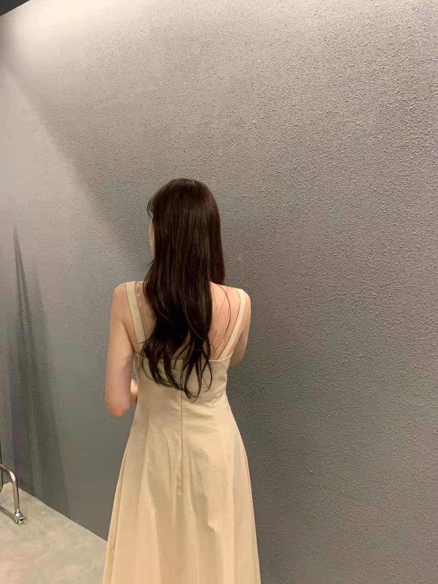 여성용 무소매 블라우스 스타일 원피스 상세 이미지 40