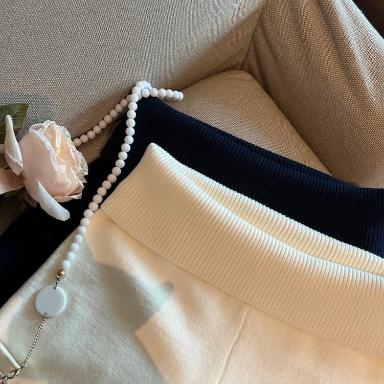 하이웨이스트 스트라이프 쇼츠 상세 이미지 3