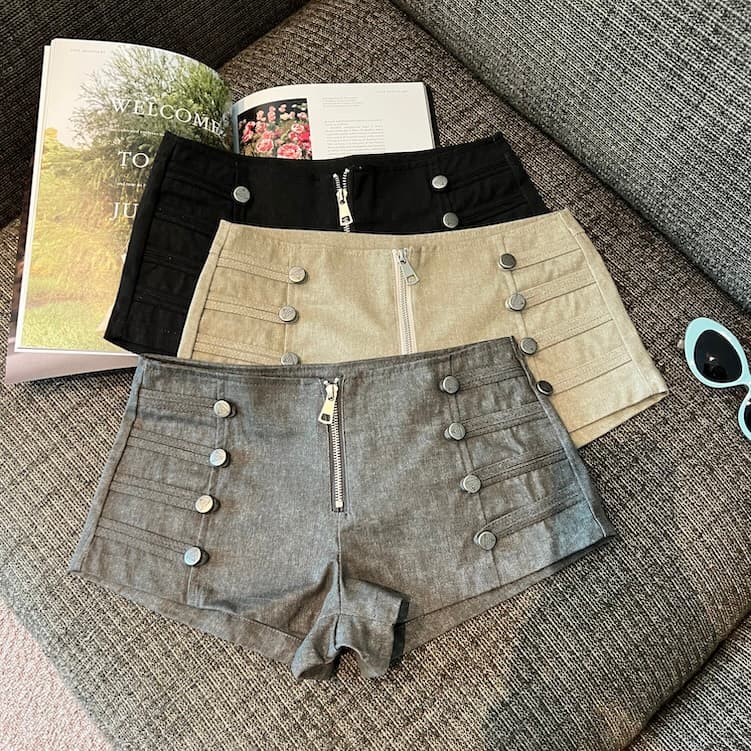 여름 베이직 하이웨이스트 쇼츠 상세 이미지 28