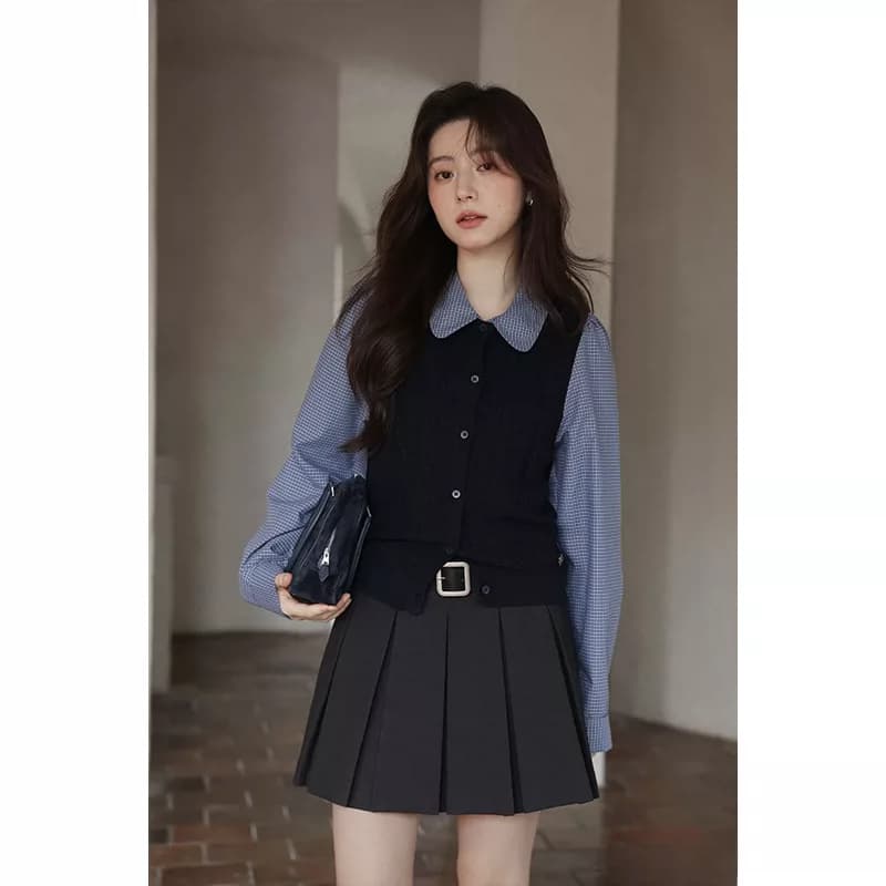 꽈배기 자카드 가디건 (3color) 상세 이미지 4