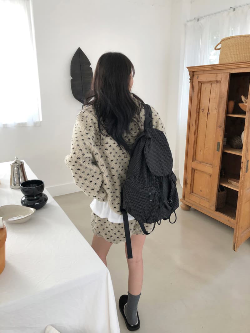스타운드 칼라 양털 스웨트셔츠 세트 상세 이미지 17