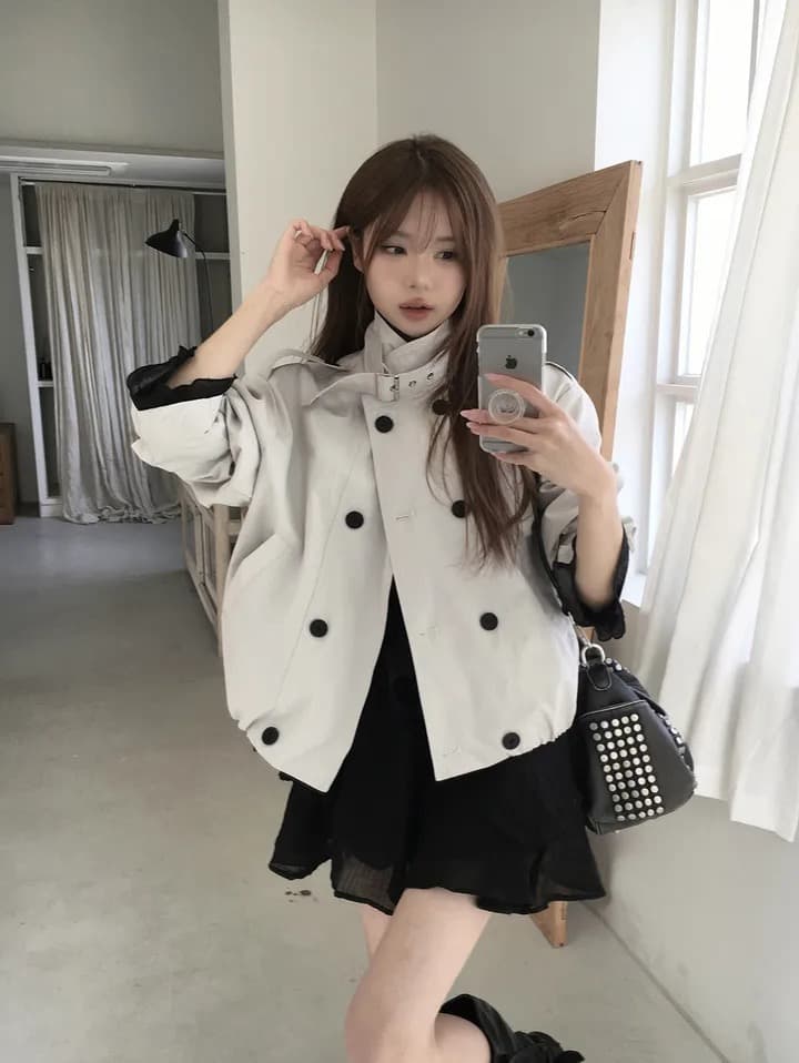 더블 버튼 자켓 (3color) 상세 이미지 15