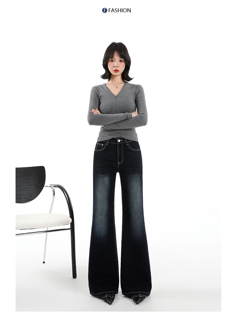 아메리칸 스타일 플레어 데님 팬츠 (18color) 상세 이미지 21